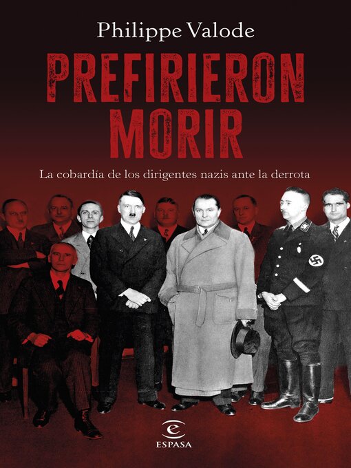 Title details for Prefirieron morir by Philippe Valode - Available